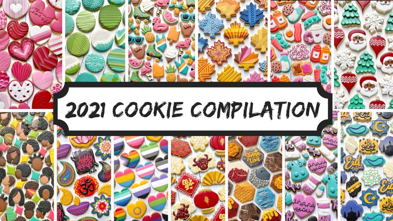 Every cookie I made in 2021 ~ EPIC Satisfying Cookie Decorating Compilation