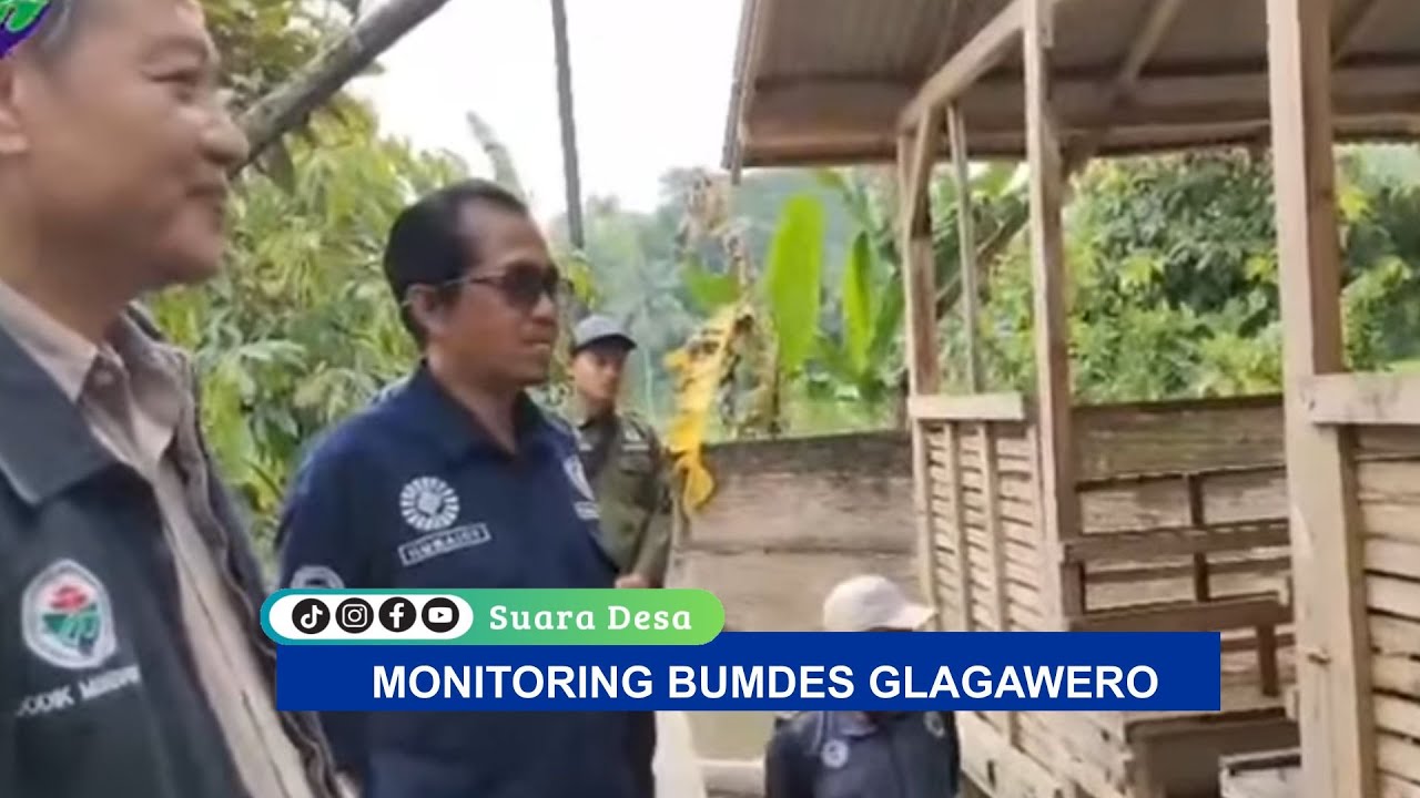 Monitoring BUMDES Desa Glagawero 