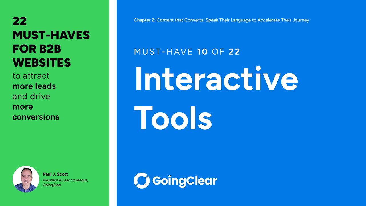 Interactive Website Tools | The 22 Must-Haves for B2B Websites