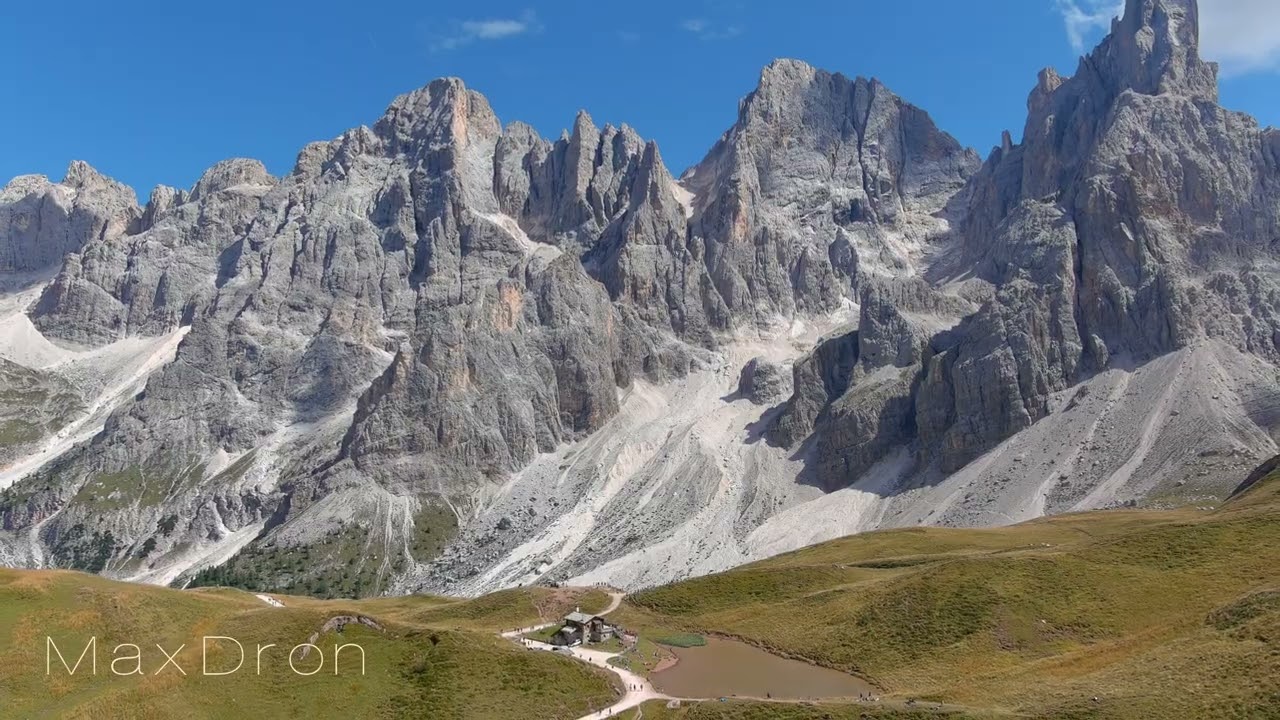 Dolomity - Castello-Molina di Fiemme - Val Venegia - Passo Falzarego - MaxDron