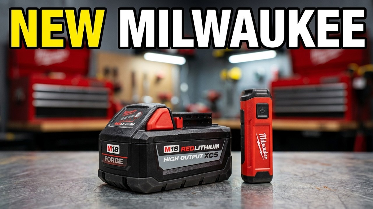 НОВЫЕ инструменты Milwaukee (Pipeline 2026) &mdash; Что вам ДЕЙСТВИТЕЛЬНО нужно знать!