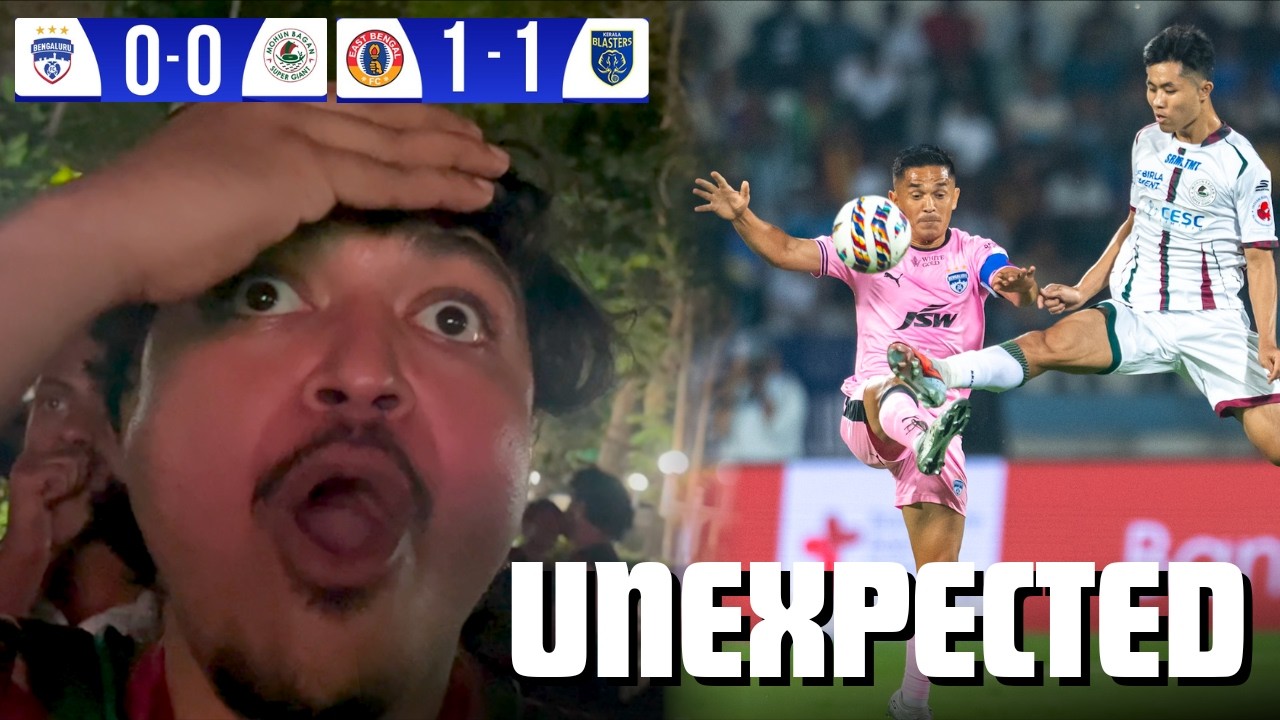 Mohun Bagan Wasteful Against Bengaluru FC | LIVE Screening Vlog