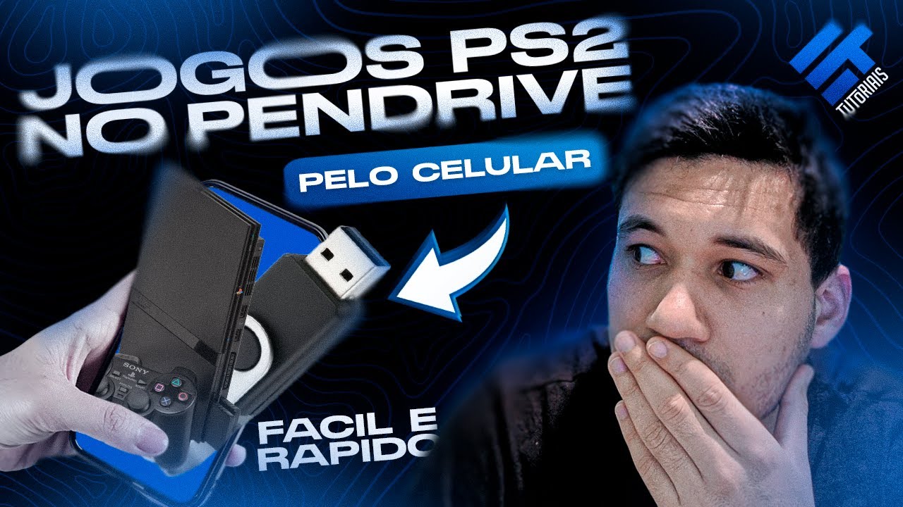 Como passar Jogos de PS2 para o Pendrive PELO CELULAR (Rápido e Fácil)