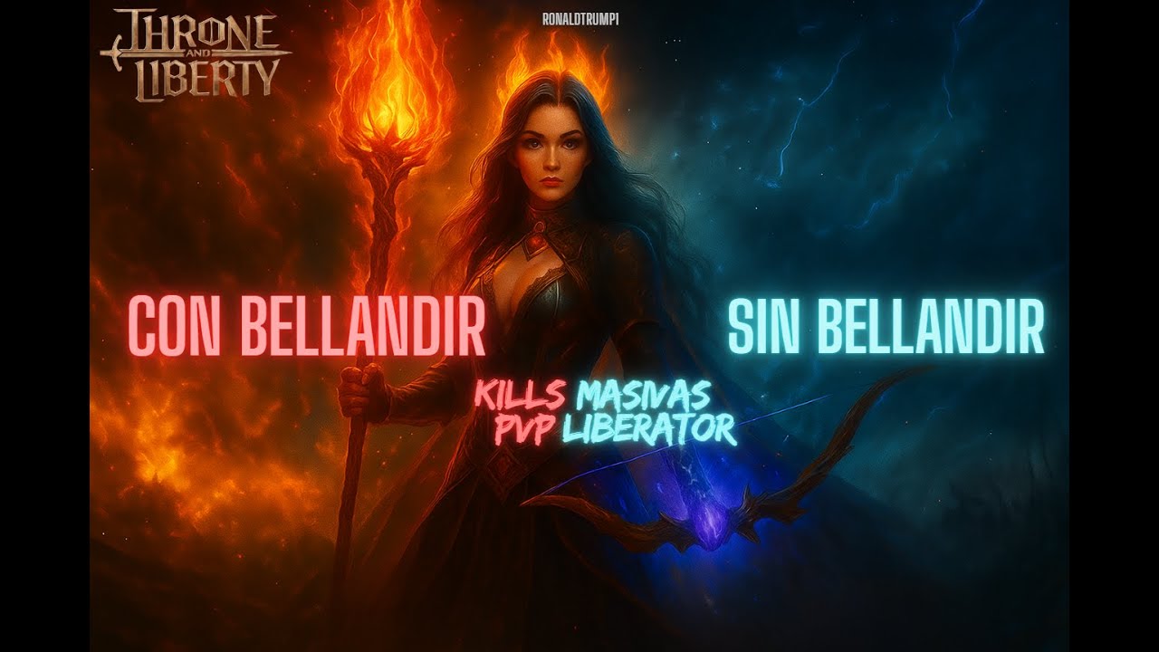 LIBERATOR PARA PVP MASIVO - CON/SIN BELLANDIR STAFF - THRONE AND LIBERTY GUIA/BUILD - TIPS/CONSEJOS