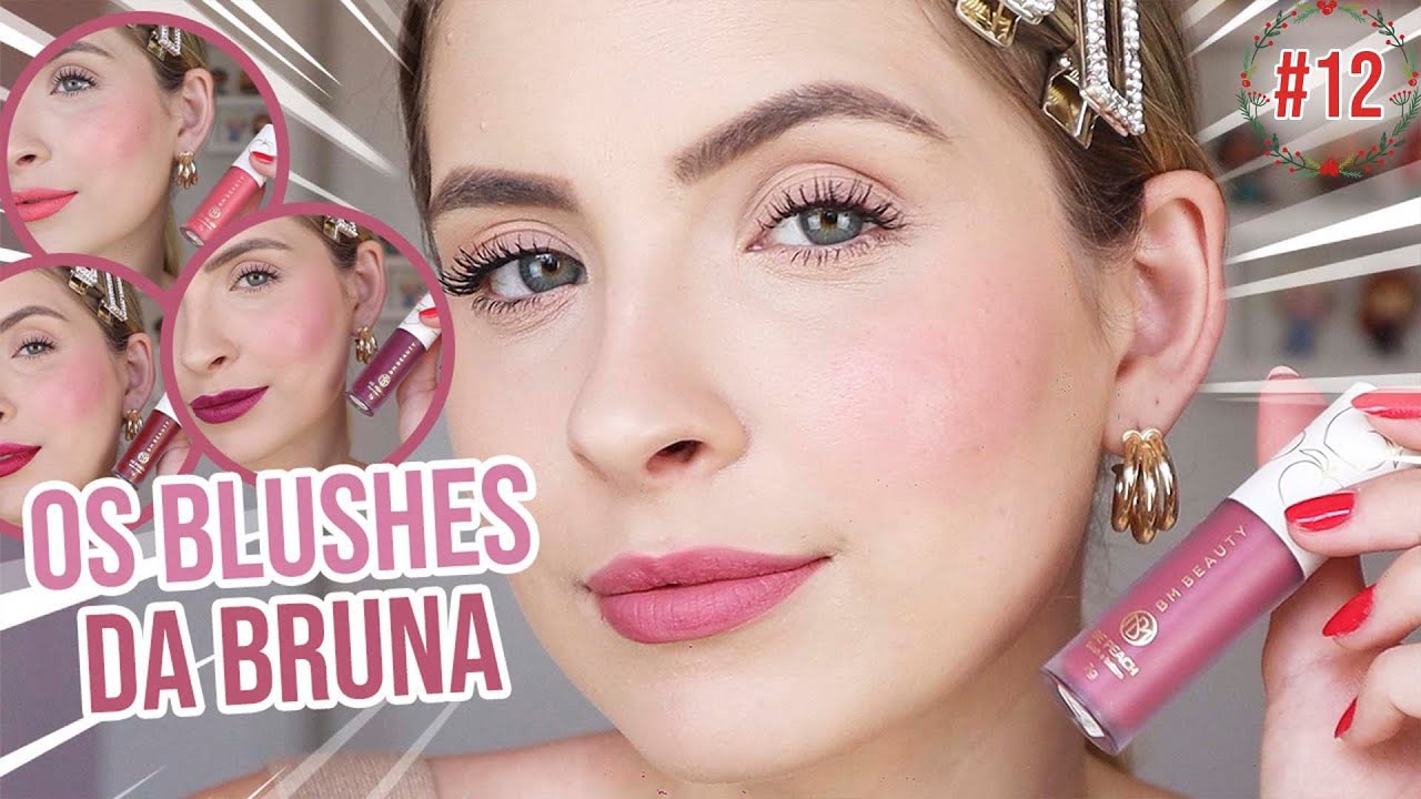 OS NOVOS BLUSHES BE PEACH DA BRUNA MALHEIROS (BM BEAUTY)
