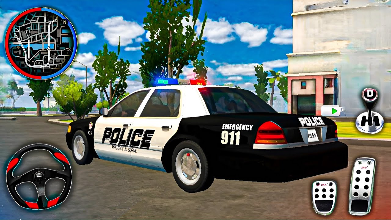 Police Car Chase Simulator 3D - Patrol CHASE Cop SUV Cars Driving 2025 | Android iOS Gameplay