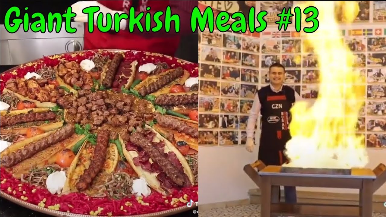 Turkish Cook #Cznburak Cooking Giant Meals Compilation #13