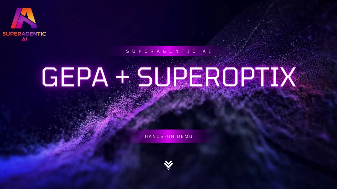SuperOptiX: GEPA DSPy Optimizer hands-on demo