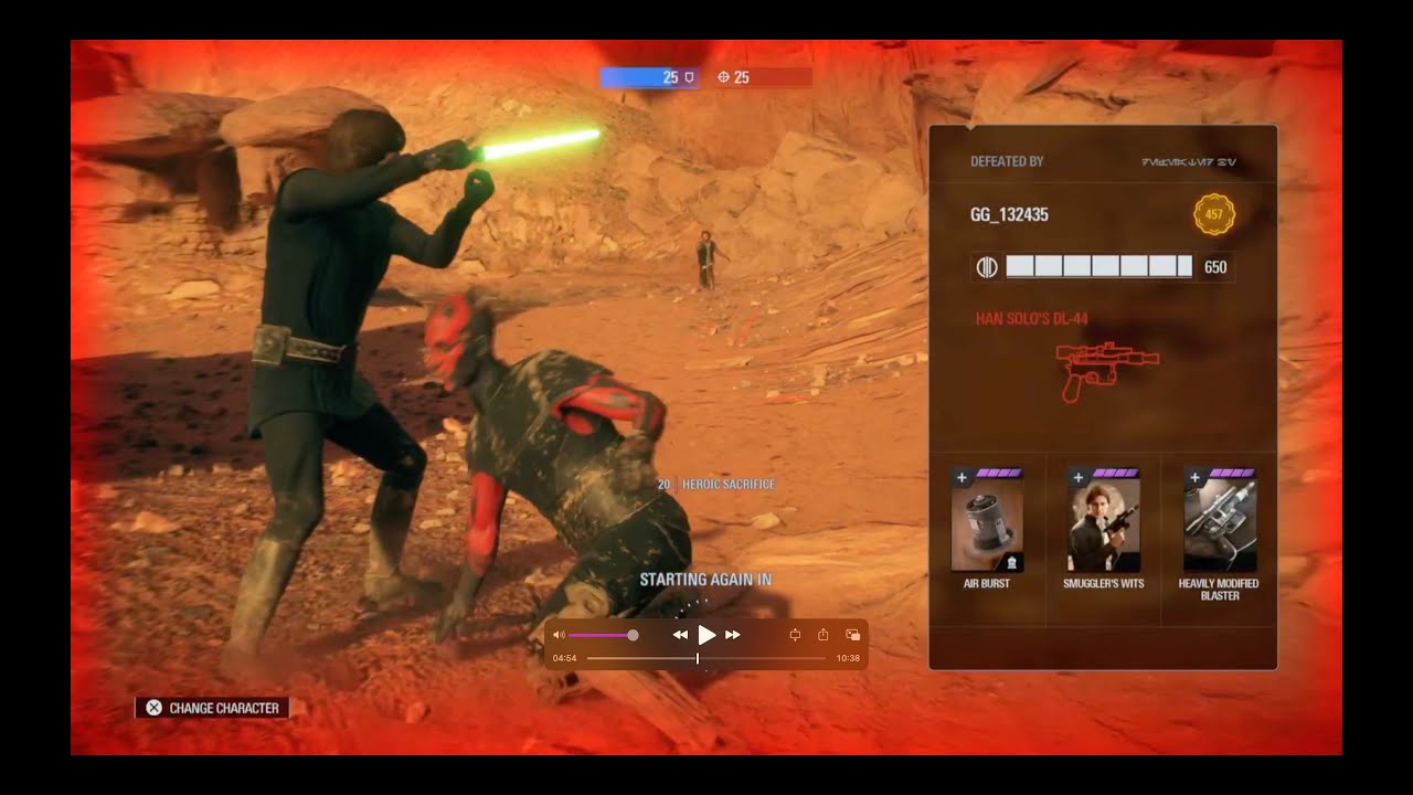 GG_1324 Part 2 | Star Wars Battlefront Toxic HvV gameplay (we won clearly)