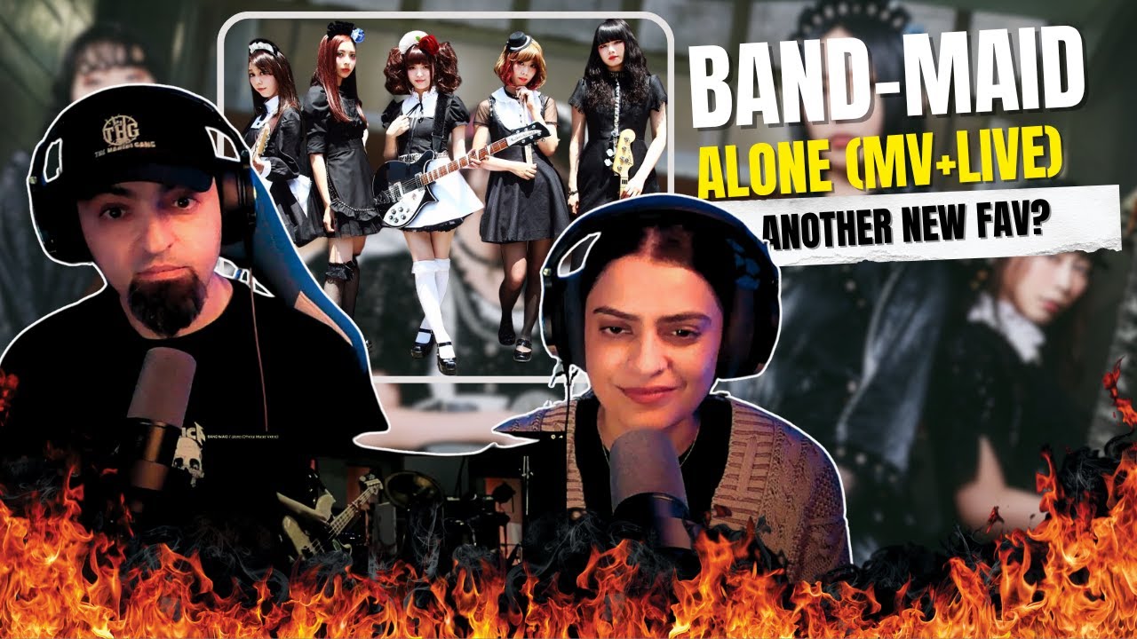 Band-Maid - Alone | MV + Live Reaction | Панковская сторона BM!