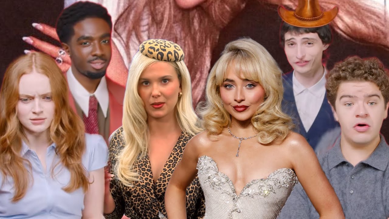 Stranger Things Cast REACTS to Sabrina Carpenter