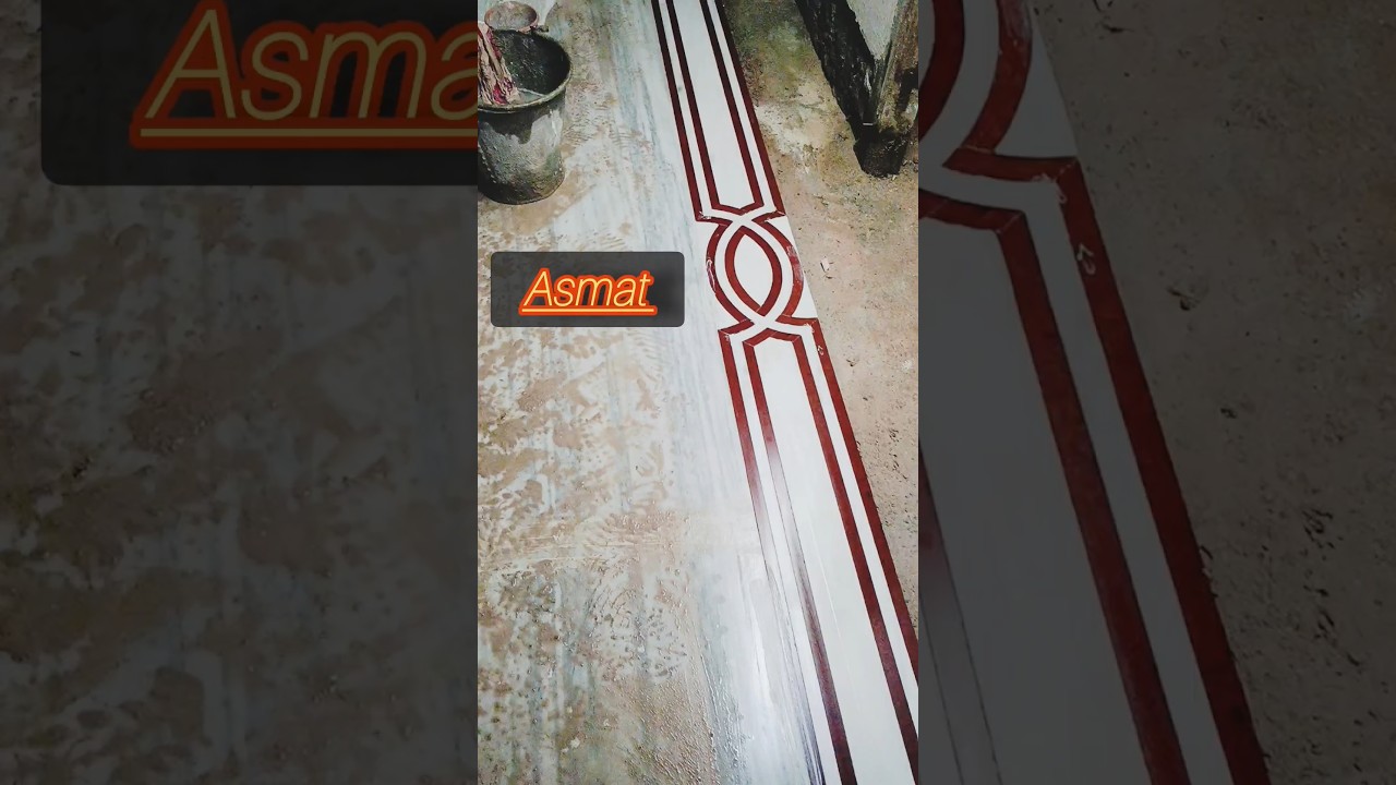 Marble flooring border design 