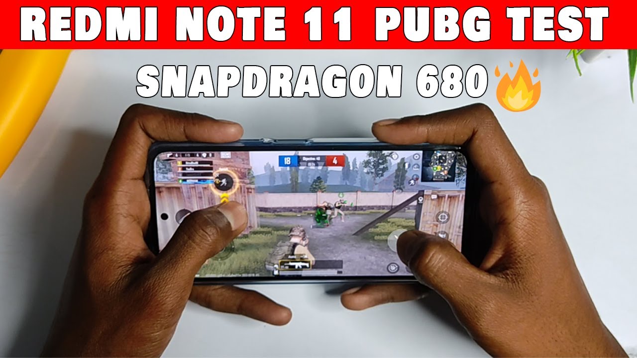 Redmi Note 11 Pubg Test with Fps 🔥| Gyroscope & Graphics Test | Redmi Note 11 Gaming Review