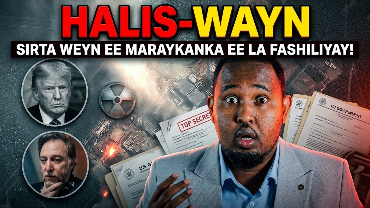 Halis-wayn: Shaqaalaha dowladaha Maraykanka oo Sir wayn Fashilay & Khatarta jirta!!