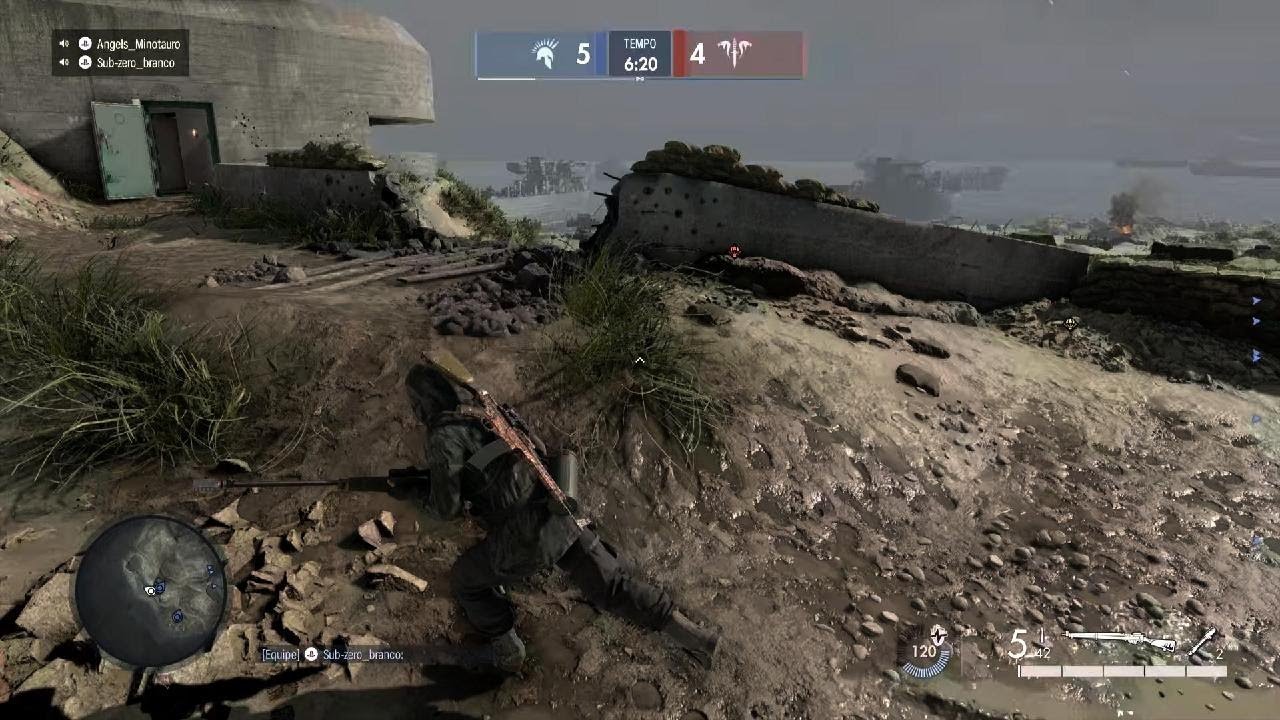 Sniper Elite 5_ multiplayer lados opostos