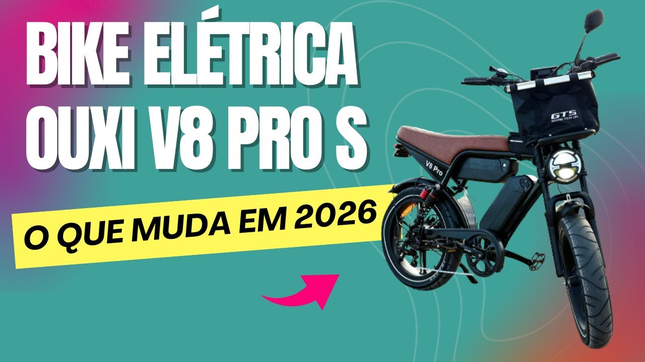 ⭐️ Bike Elétrica Ouxi V8 Pro S: Vale a Pena Comprar em 2026? Review Completo