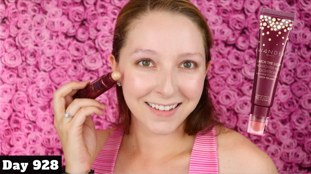 Wander Beauty Catch the Light Highlighter & Glowtion Tutorial & Review
