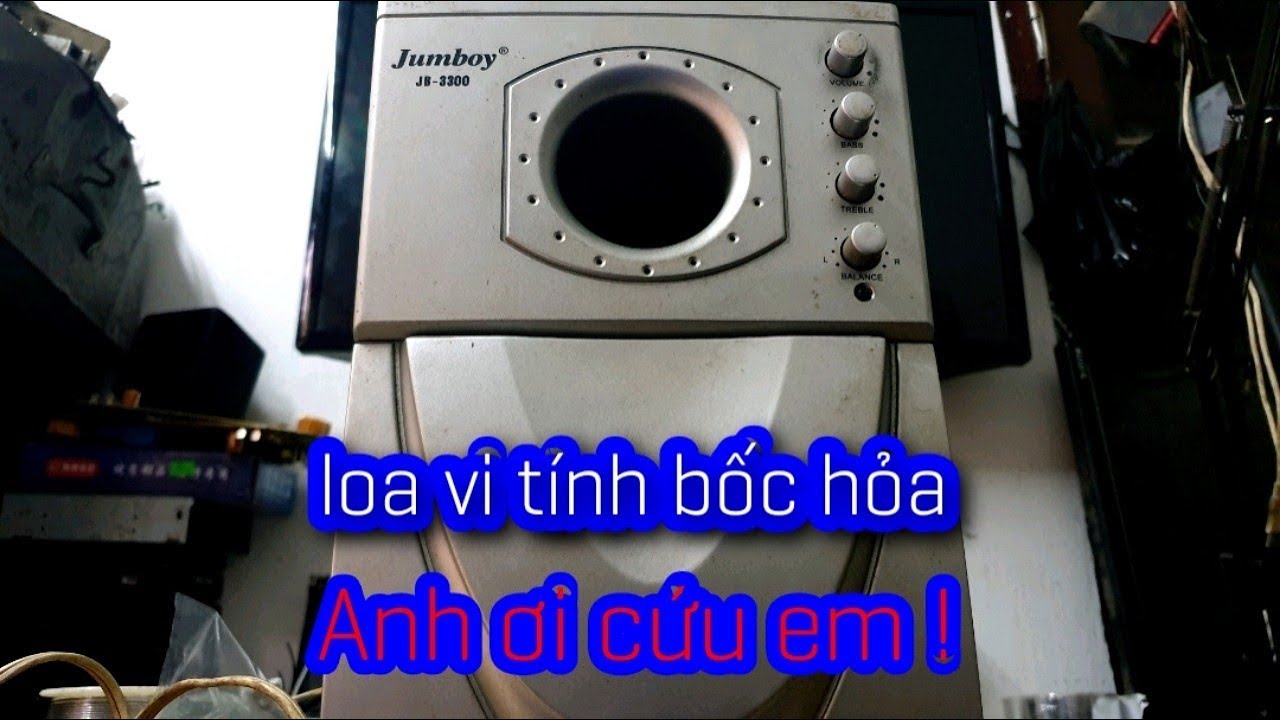 Sửa loa vi tính siêu đơn giản !