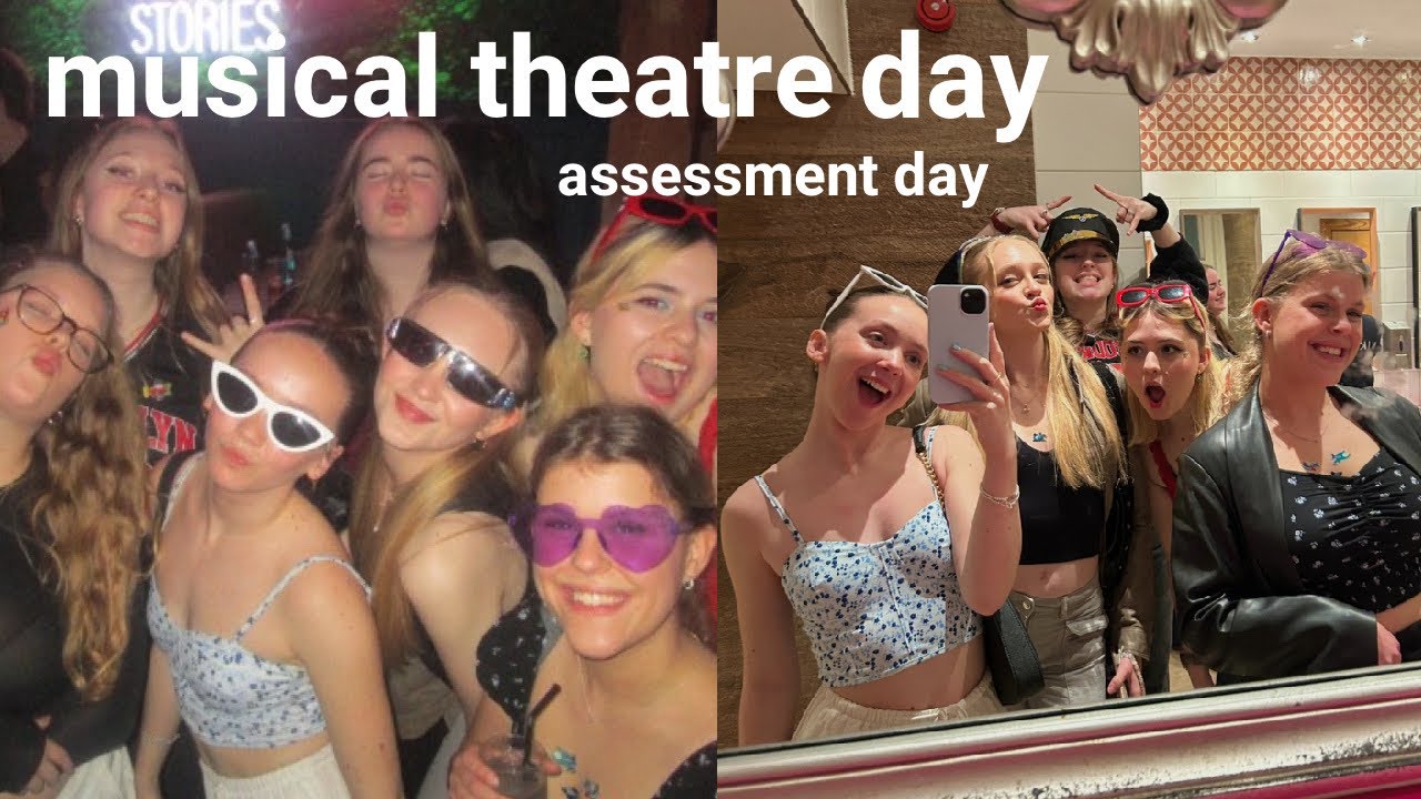 a day in the life as a musical theatre student in uni *exam day edition* 🎬🌟🩰