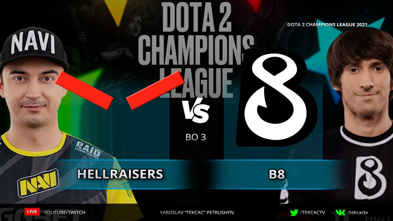 Dendi или HR в ФИНАЛЕ🔴B8 vs HellRaisers | D2CL 2021 S3 | Cast Tekcac