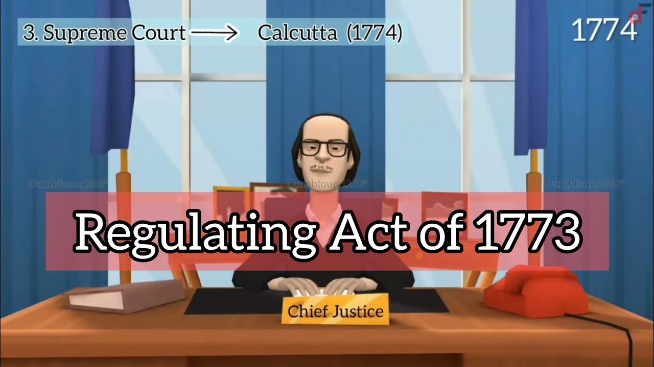 Indian Polity Capsules | Regulating Act of 1773 Simplified with Animation | Dumbfound360&deg;