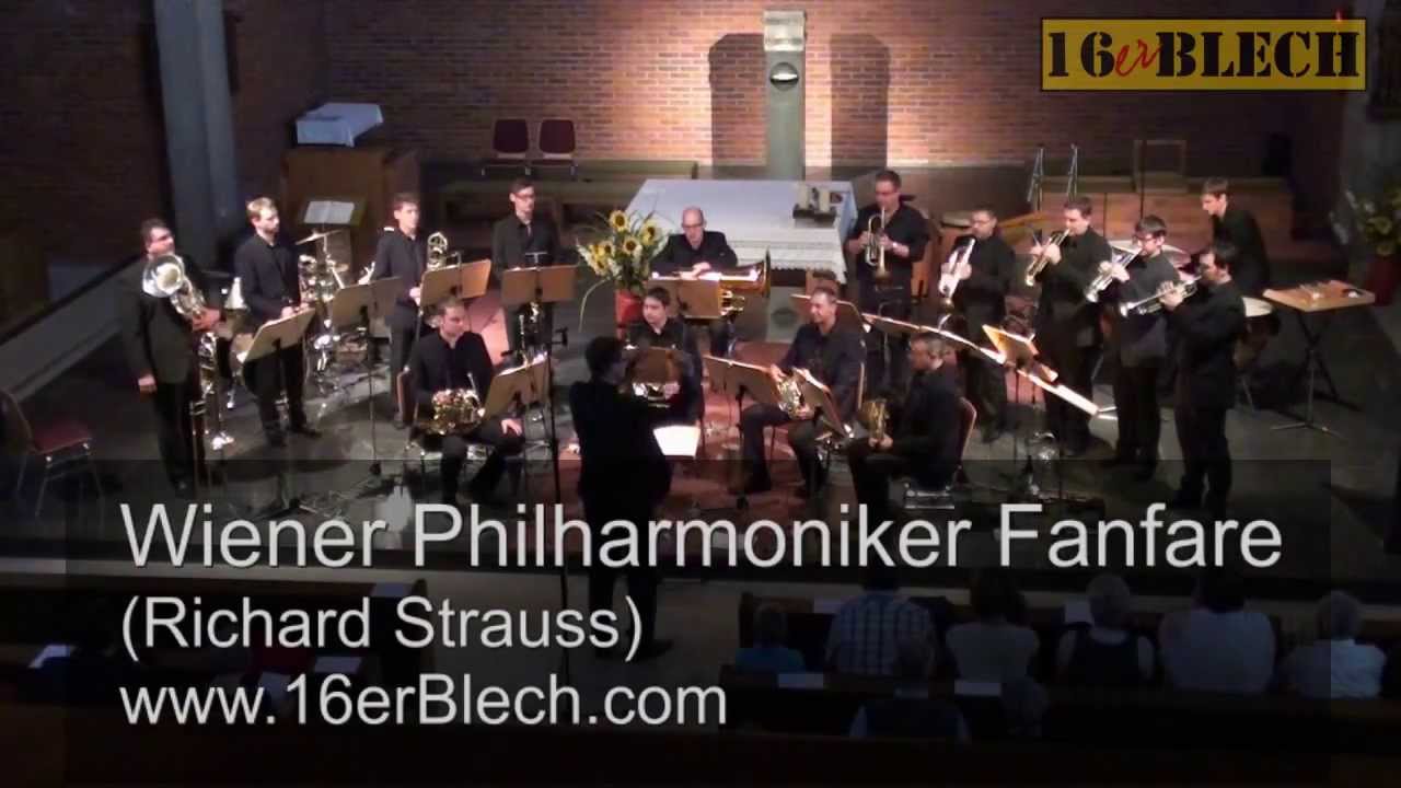 Wiener Philharmoniker Fanfare - 16erBlech