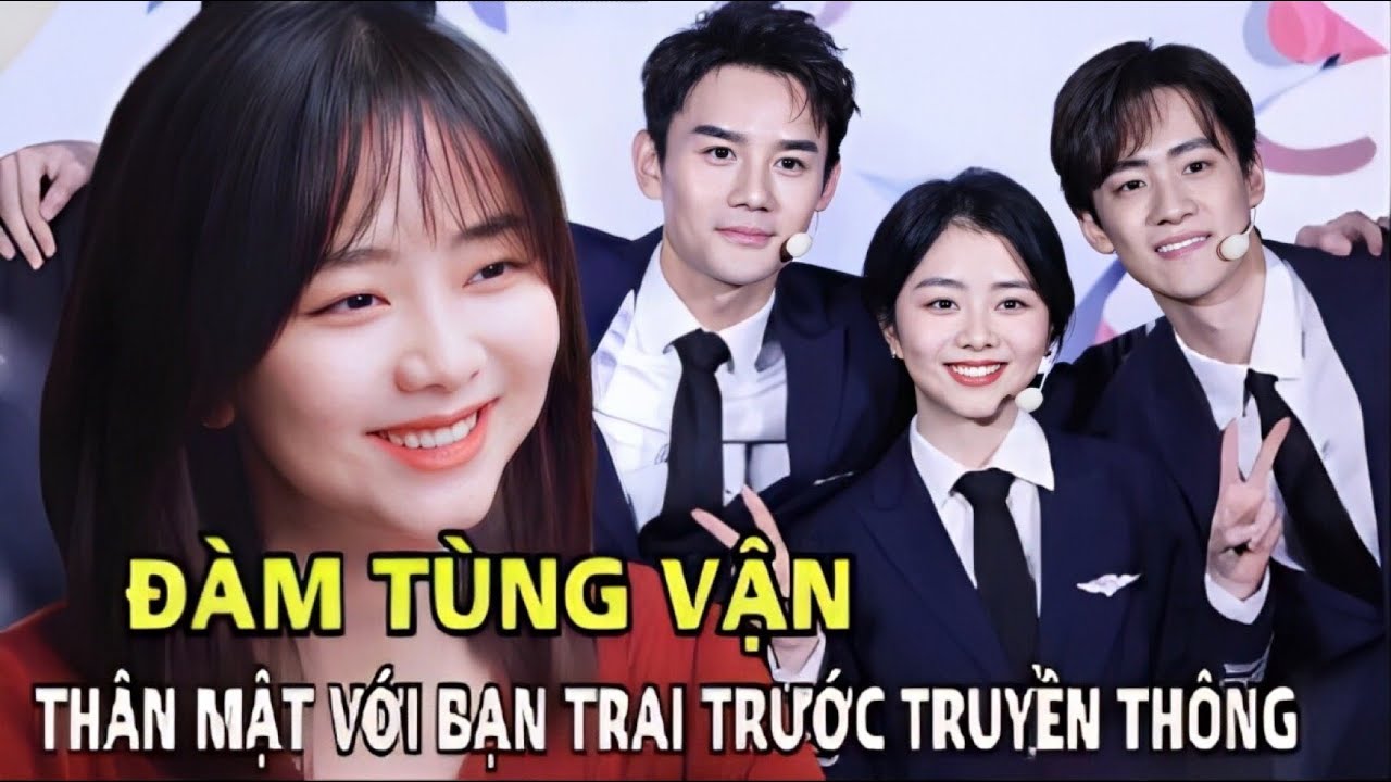 Đàm Tùng Vận lần thân mật với bạn trai trước truyền thông. Fan bấn loạn bởi khoảnh khắc ngọt ngào