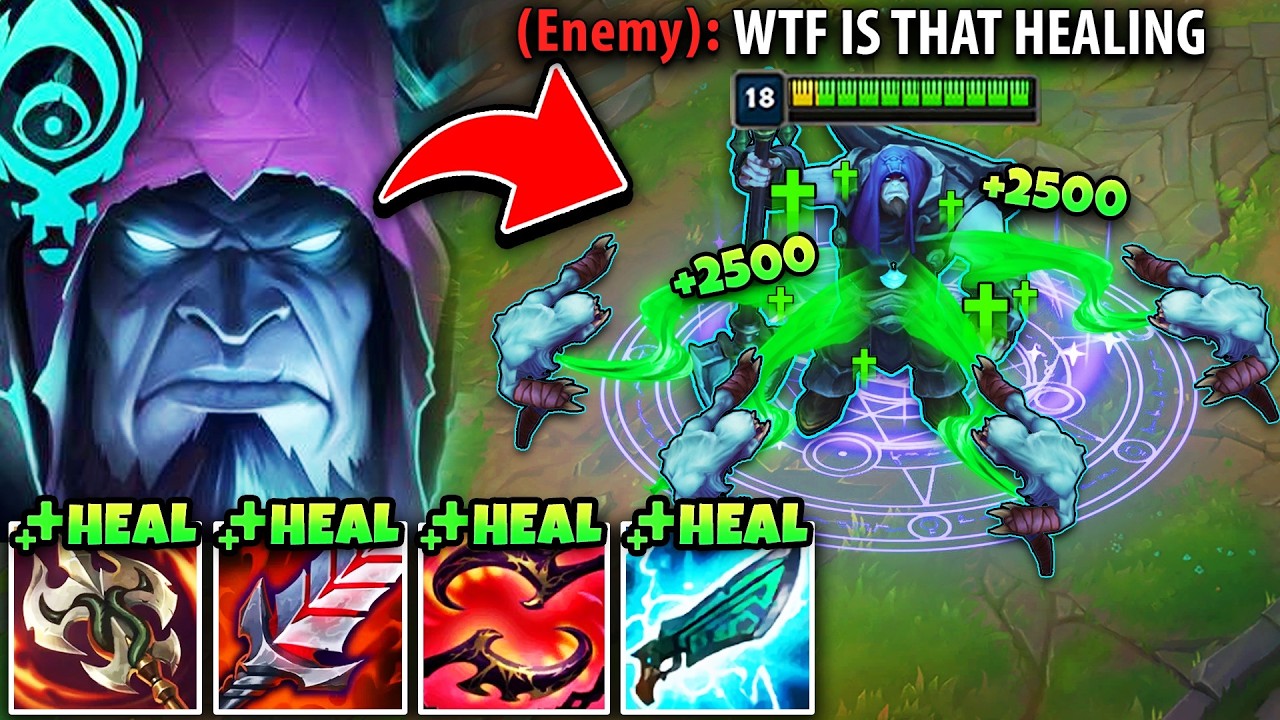VAMPIRE YORICK HEALS THROUGH ALL OF YOUR DAMAGE (MY GHOULS STEAL YOUR LIFE)
