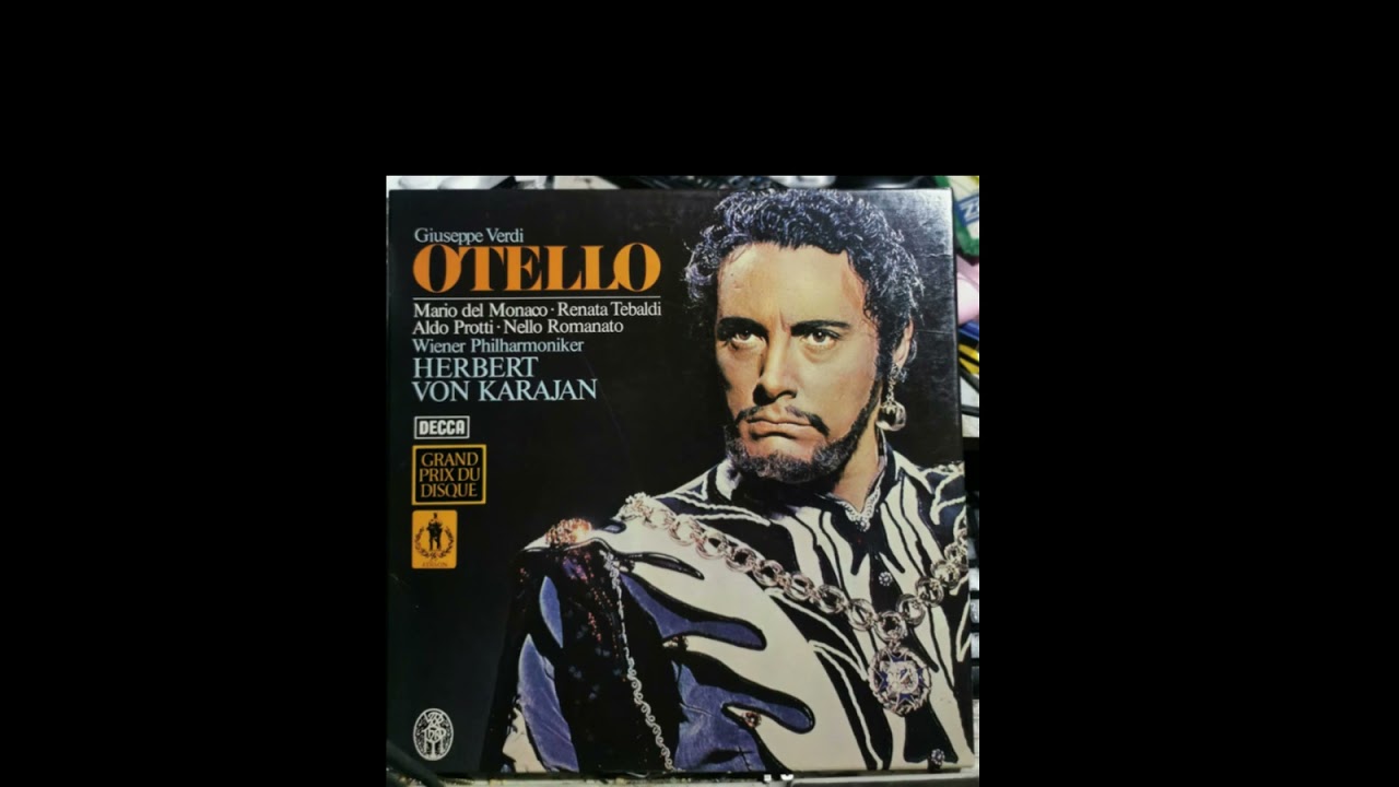 Side 1/6, G. Verdi, Otello, Herbert von Karajan, Renata Tebaldi, Mario del Monaco
