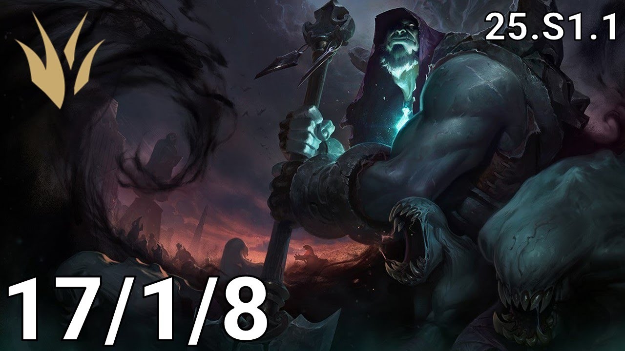 Yorick Jungle vs Hecarim  - EUW master | Patch 25.S1.1
