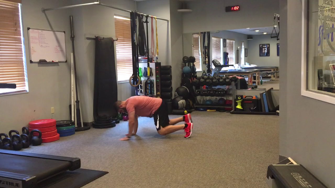Matthew Ibrahim | Reverse Bear Crawl