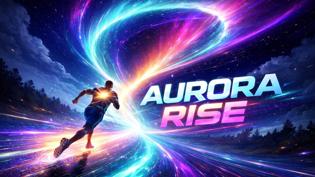 Aurora Velocity Bloom | When Light Begins to Run