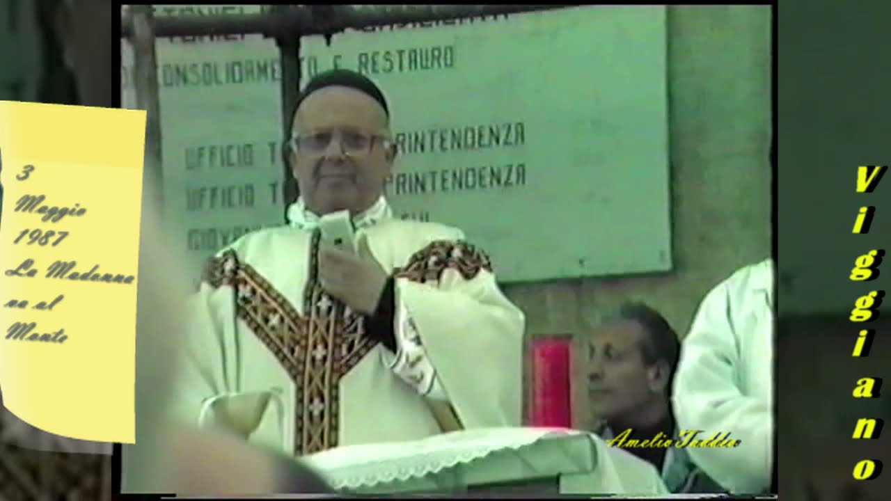 Viggiano 3 Maggio 1987 - Accompagnando MARIA