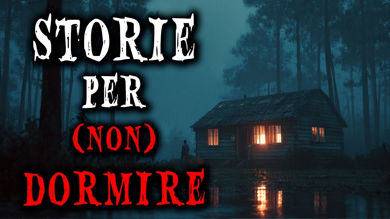 2 Ore di Storie dell’Orrore Vere con Pioggia per Dormire | Racconti dell’Orrore