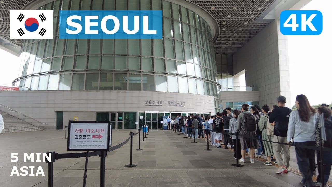 🇰🇷 South Korea - Seoul: 5 Minutes Walking Tour - 4K