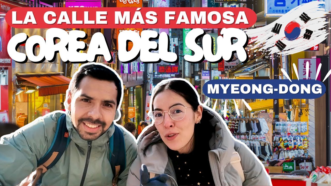 🛍️ ¡Mexicanos van a LA CALLE DE COMPRAS en COREA! 🇰🇷 | MYEONG-DONG - DYA
