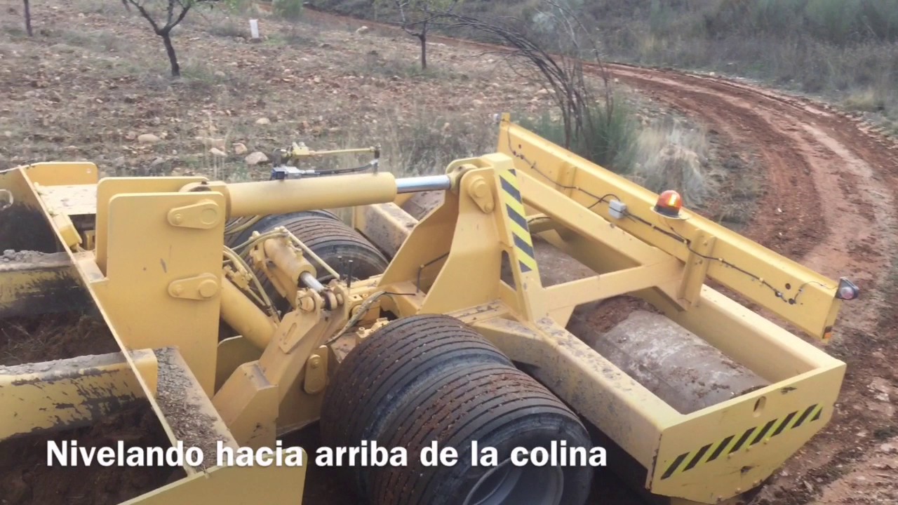 Niveladora Chaptools en una sola pasada