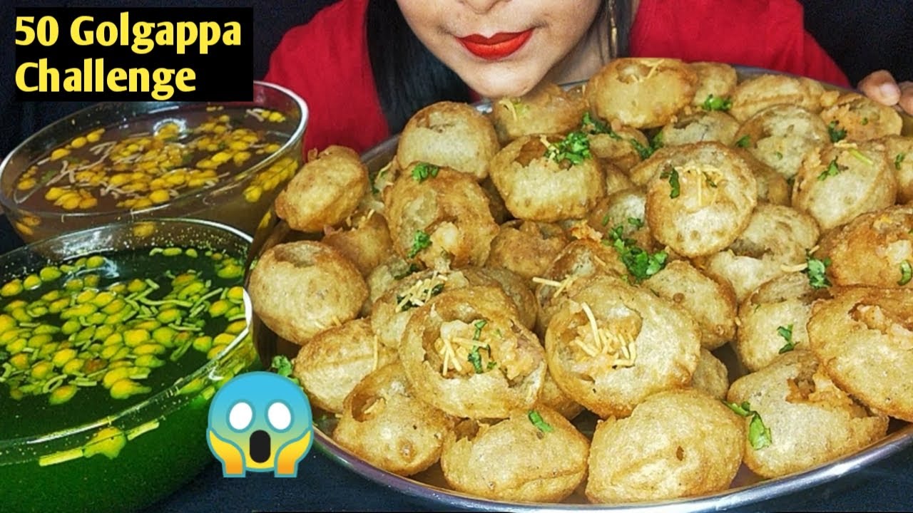 50 GOLGAPPA EATING CHALLENGE 🔥😱 SPICY PANIPURI CHALLENGE | EATING CHALLENGE | PHUCHKA/GUPCHUP EATING