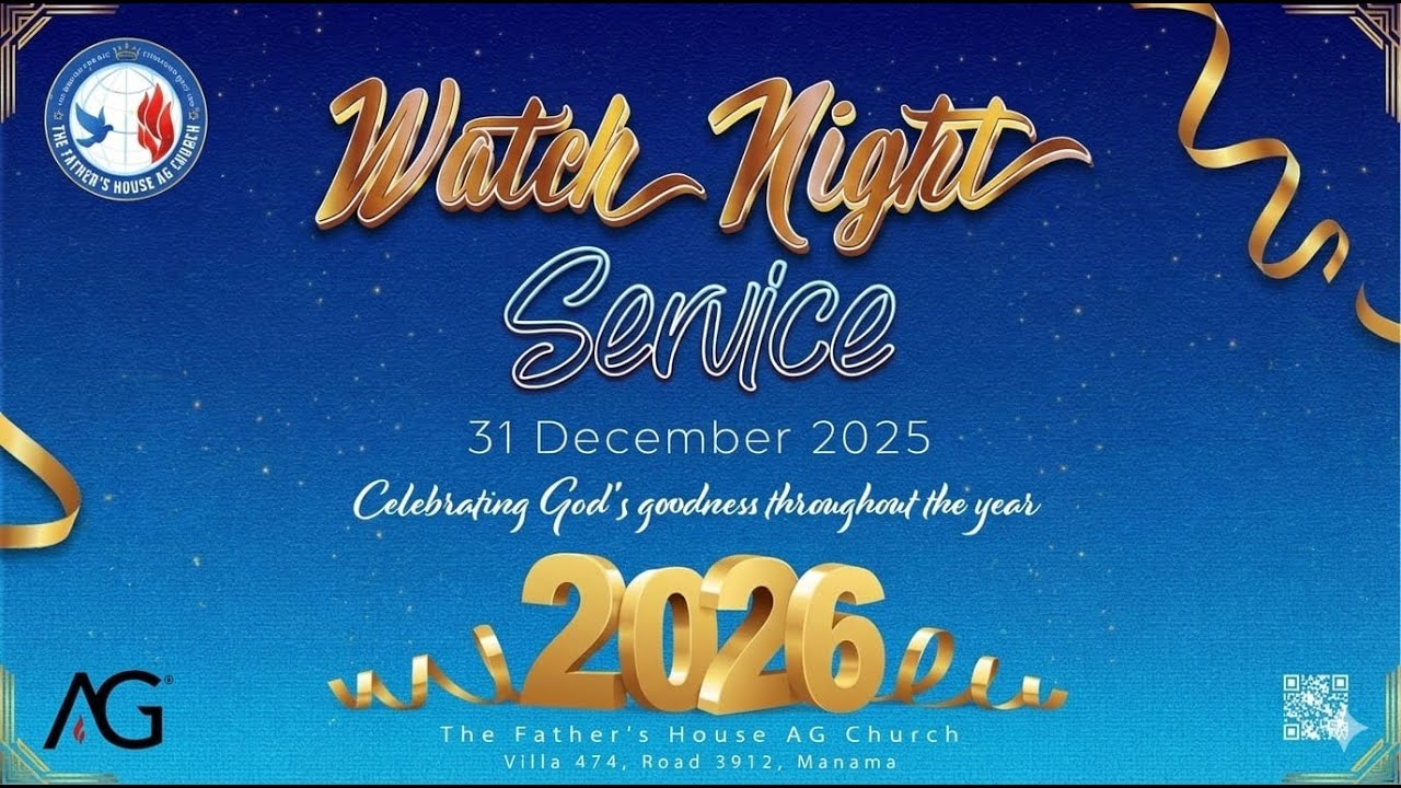 31st December 2025 -  Watchnight Worship Service - TFHAG