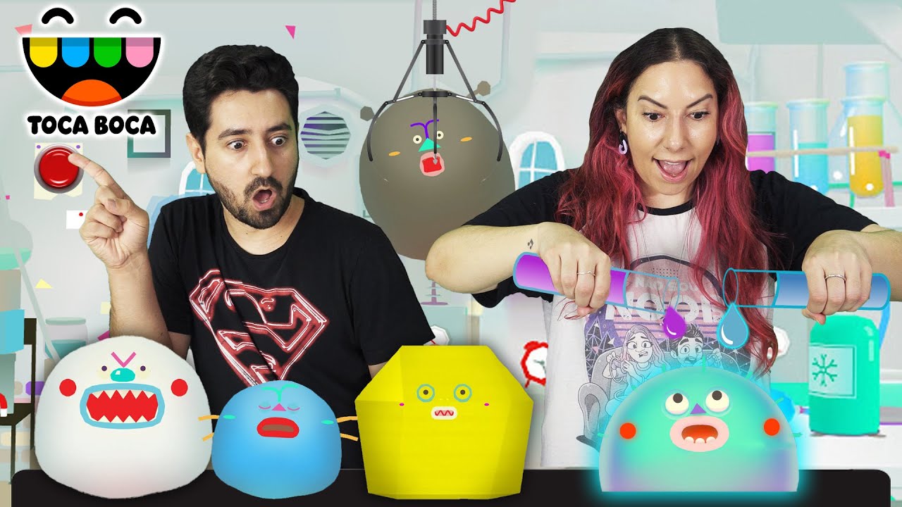 DESCOBRIMOS NOVOS ANIMAIS RAROS no Toca Lab Elements