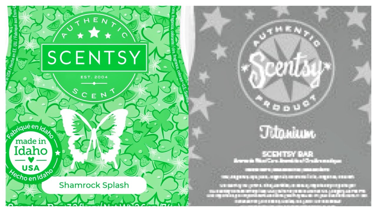Tester Tuesday Shamrock Splash & Titanium (Scentsy Reviews) # 228
