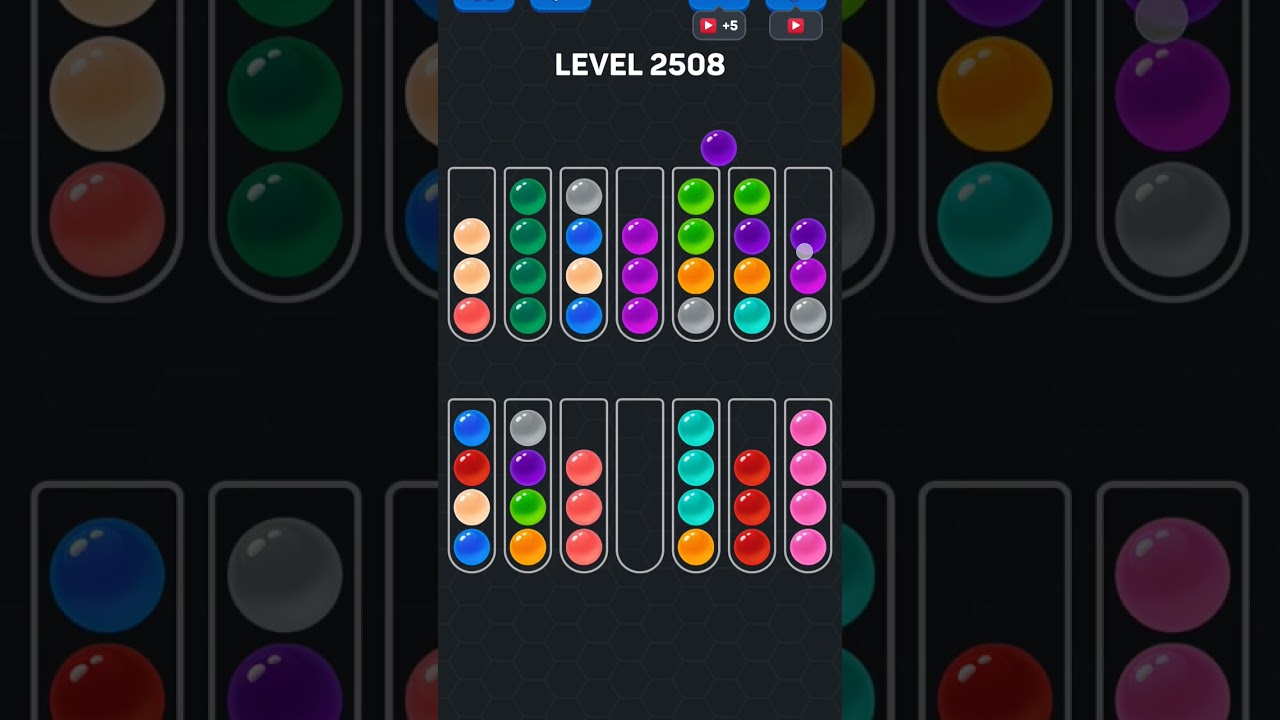 Ball Sort Puzzle nível 2508 