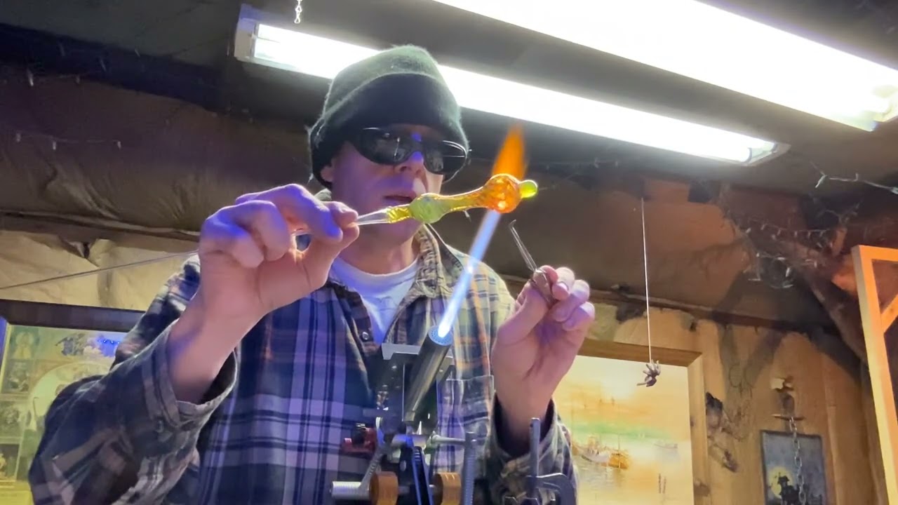 How to pop a carb on a glass pipe!  RamblezMarblez