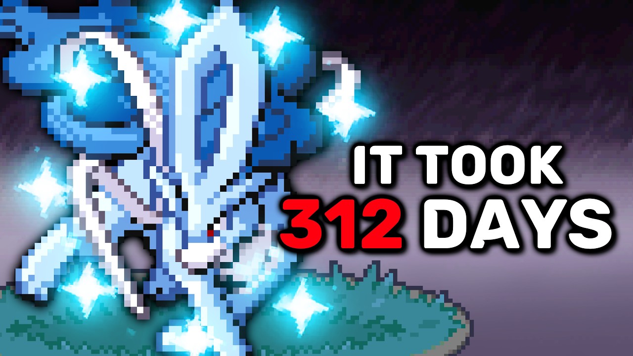 I hunted the RAREST SHINY Pokemon in FireRed!