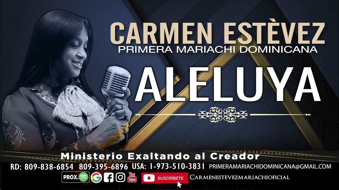 Aleluya - Carmen Estevez - (Audio Oficial)