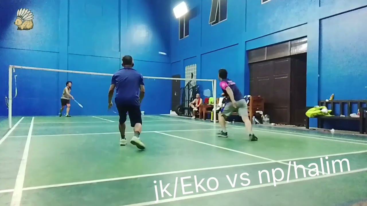 Game 1 🔥Bakar emosi lawan (Joko/Eko vs nopian/Halim) in GOR Cipucang 