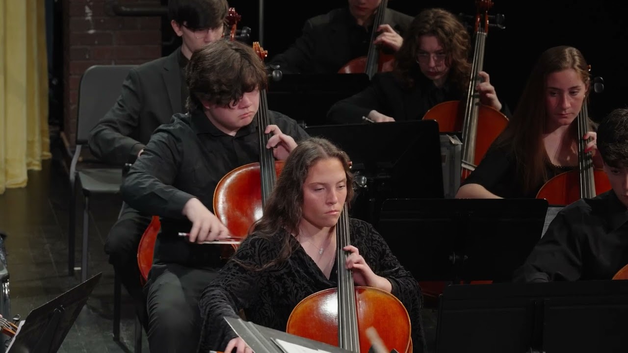 Ridgefield High School Chamber Orchestra: String Quartet Op 20 no  3 in g minor by J  Hayden