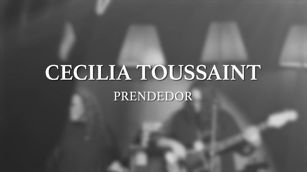 Cecilia Toussaint - Prendedor (En vivo)