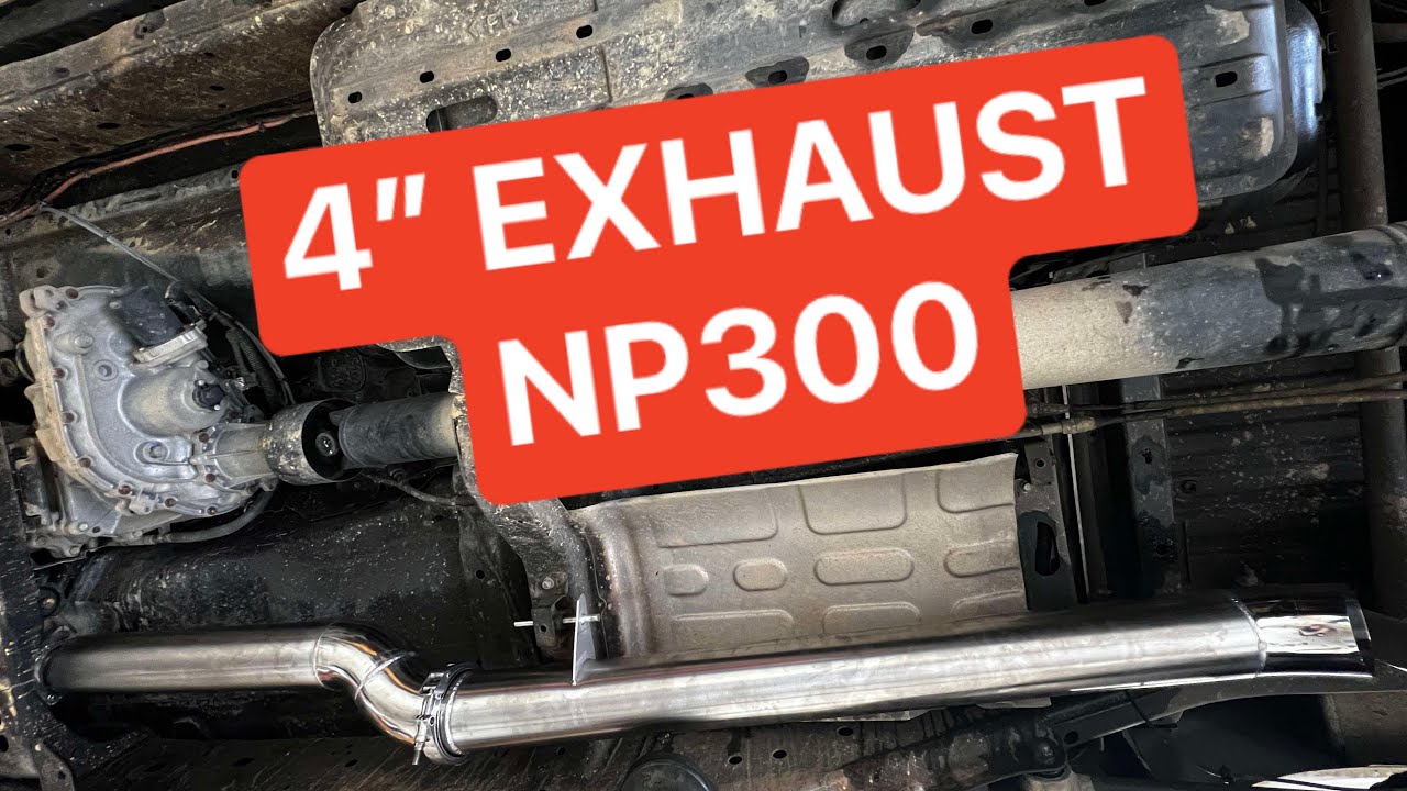 NP300 Navara 4” DPF Back Exhaust - What does it sound like?