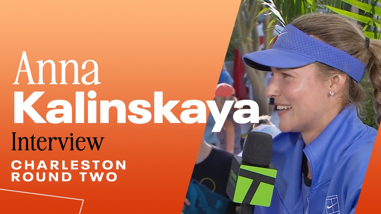 Anna Kalinskaya says relationship with clay is a situationship 😂 | 2026 Charleston